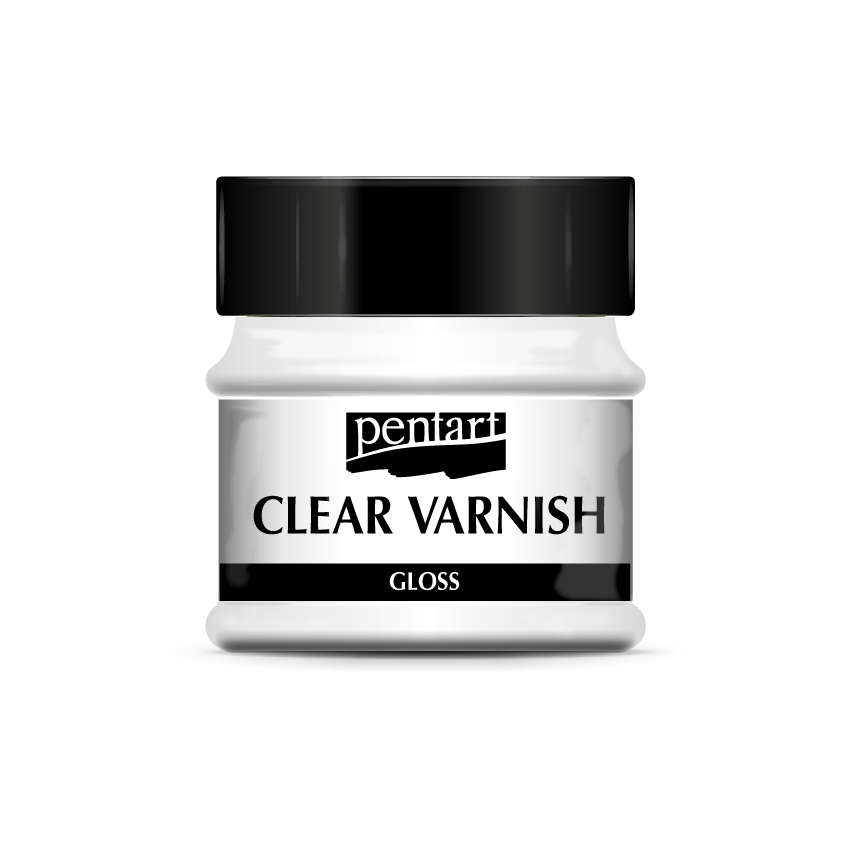 Clear varnish solvent-based gloss 50 ml